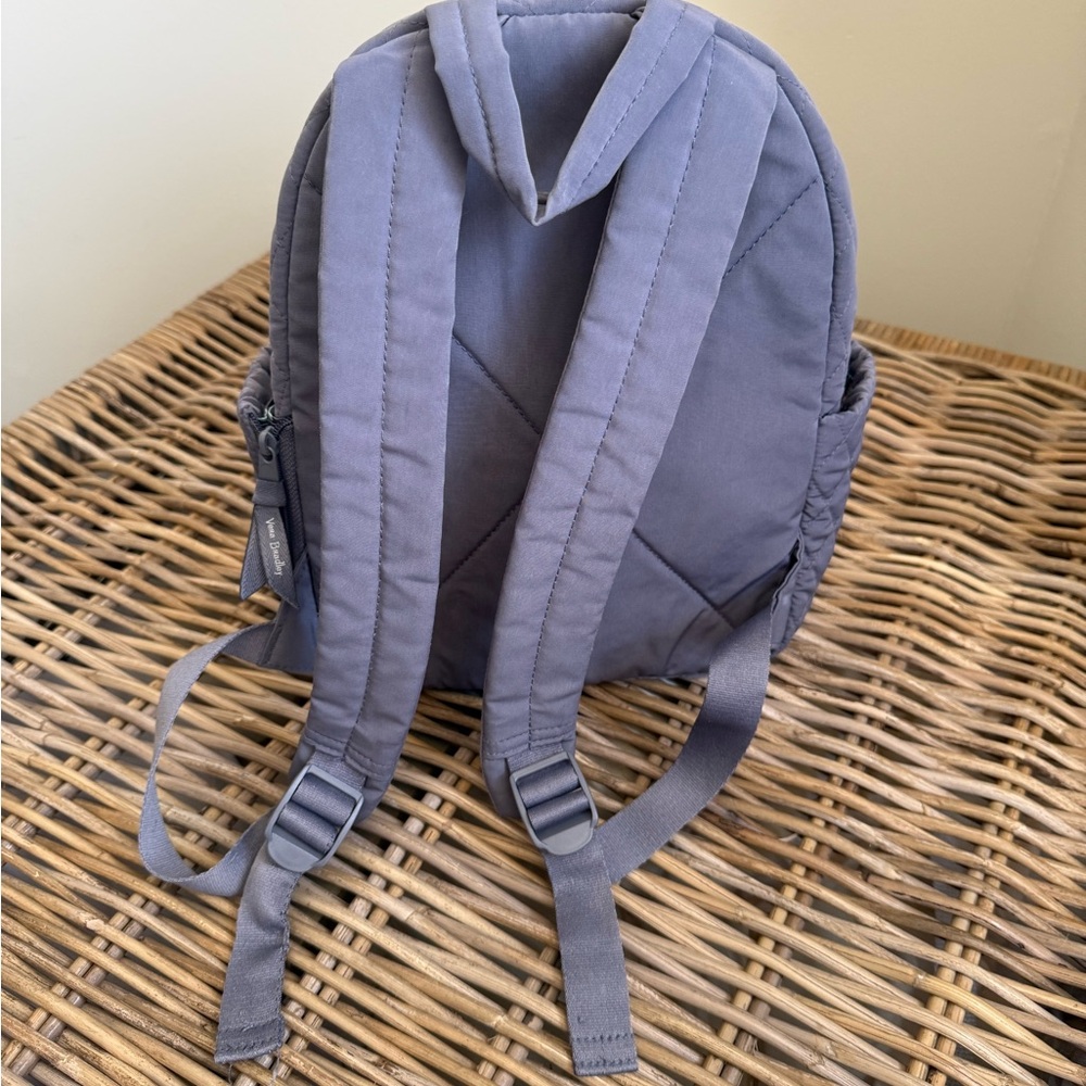 Vera Bradley Charcoal Quilted Backpack - Picture 13 of 13
